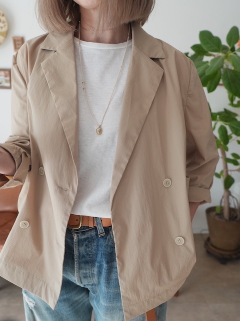 ＜select＞nylon jacket
