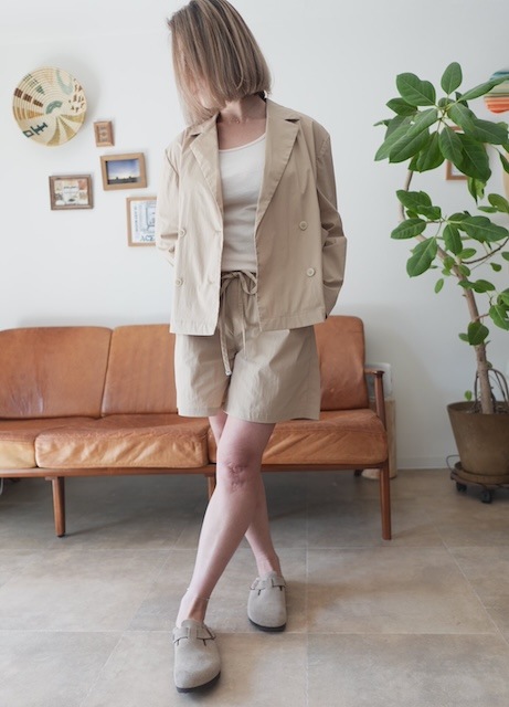 ＜select＞nylon jacket