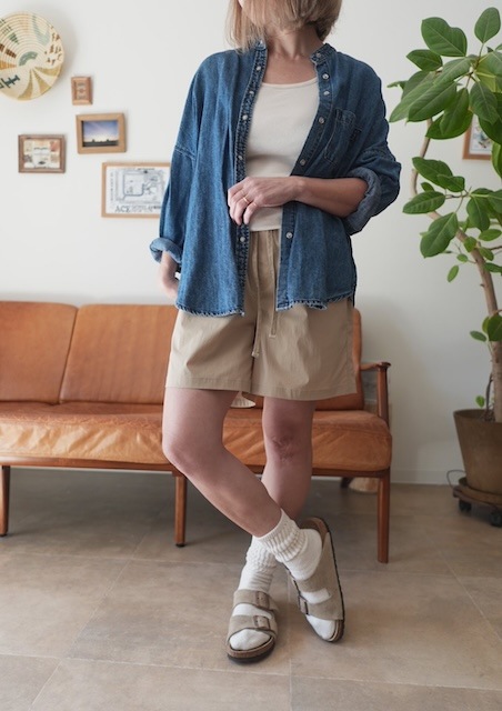 ＜select＞nylon shorts