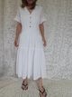 ＜vintage＞cotton lace onepiece⑦