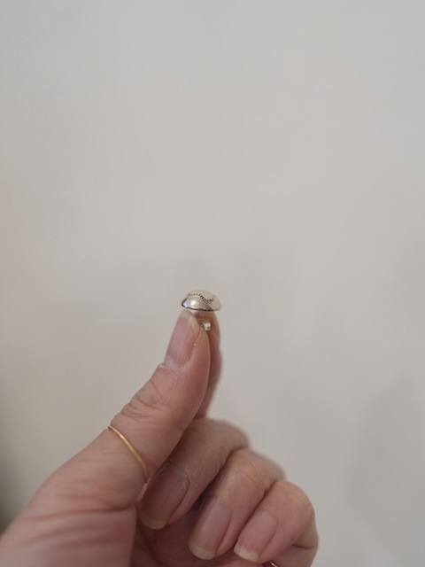 ＜Indian Jewelry＞stampwork silver ball pierce