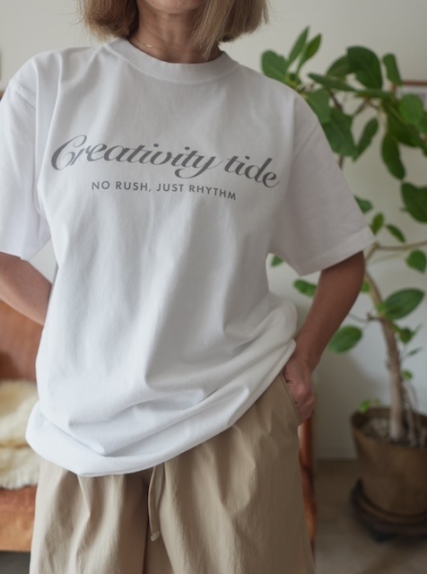 ＜select＞creativity tide tee