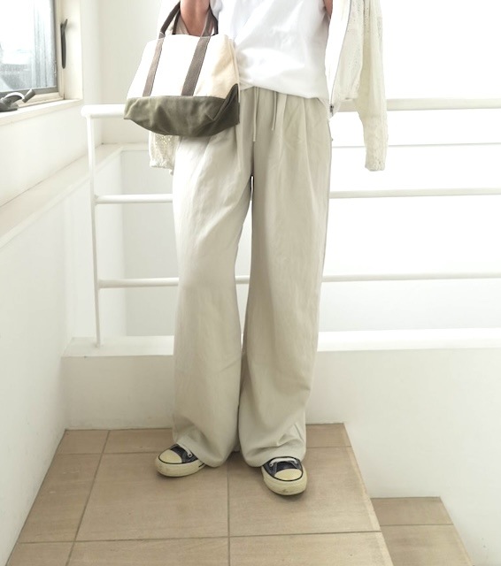 ＜select＞twilltuck easy pants