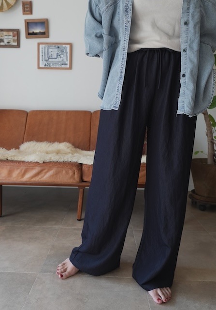＜select＞twilltuck easy pants