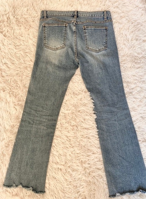Damage Stretch Denim