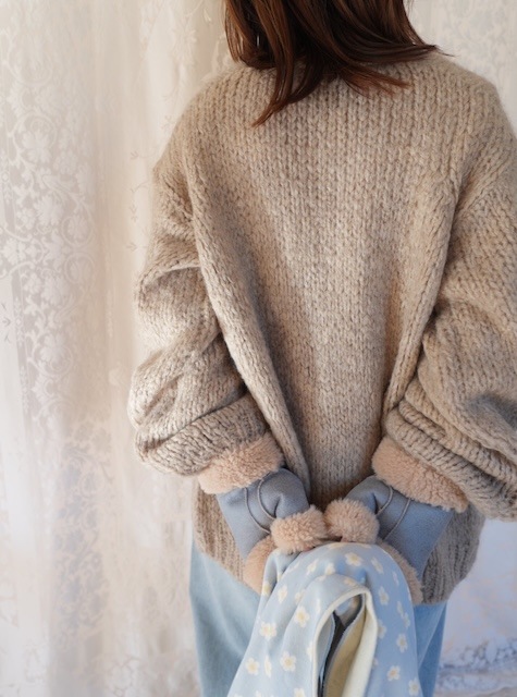 ＜jakke＞EcoMoutonFurArmWarmer