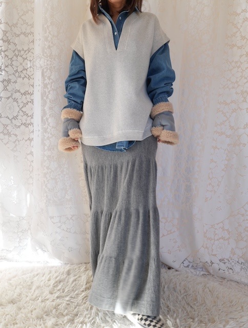 ＜jakke＞EcoMoutonFurArmWarmer