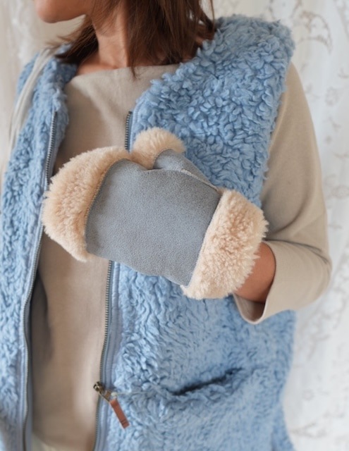 ＜jakke＞EcoMoutonFurArmWarmer