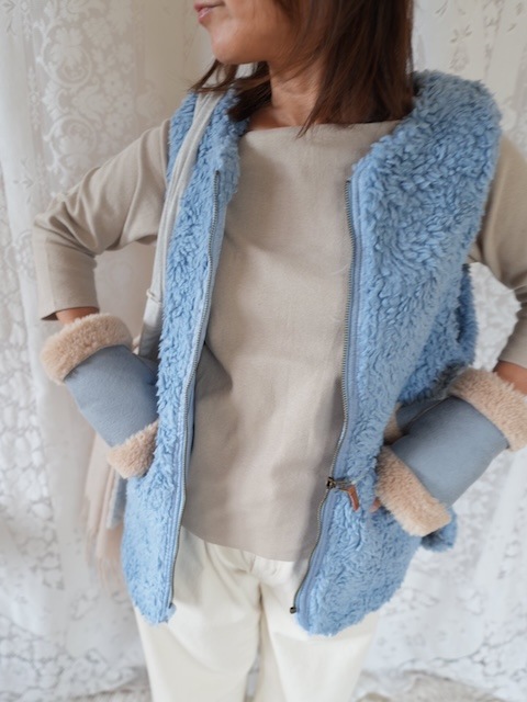 ＜jakke＞EcoMoutonFurArmWarmer