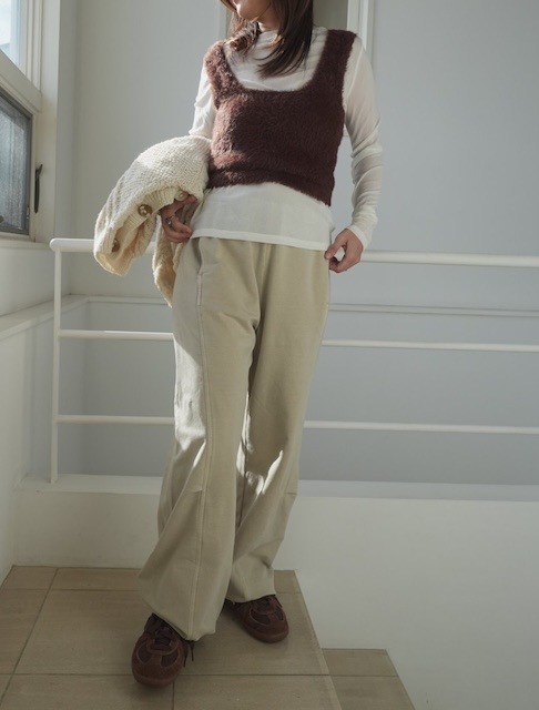 ＜GBLUE＞soft sheer tops