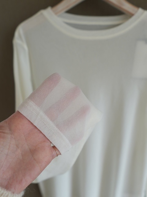 ＜GBLUE＞soft sheer tops