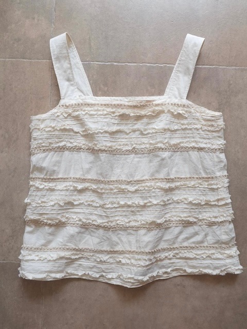 ＜I'm Laughy＞otona no lace boarder tops