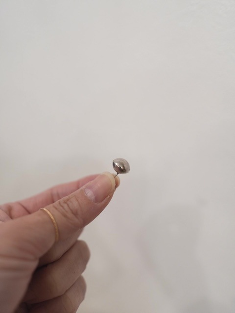 ＜Indian Jewelry＞M silver ball pierce