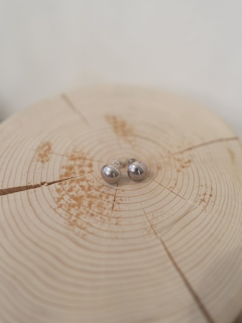 ＜Indian Jewelry＞M silver ball pierce