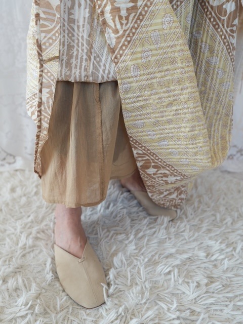＜Sara Mallika＞Cotton Scarf Print Dress