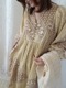 ＜Sara Mallika＞Cotton Scarf Print Dress