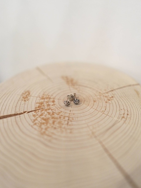 ＜Indian Jewelry＞silver studs petit pierce