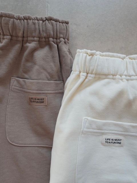 ＜select＞botanical dye sweat pants