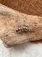 ＜Indian Jewelry＞silver heart plate pierce