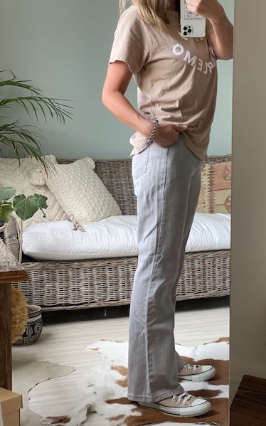 ＜GBLUE＞ComfortFlareDenimPants