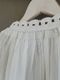 ＜select＞cotton lace blouse