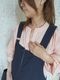 ＜select＞india cotton volume sleeve blouse