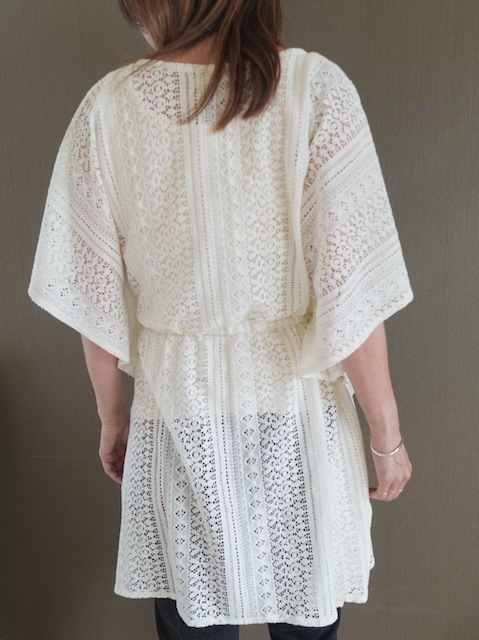＜select＞ tunic lace tops
