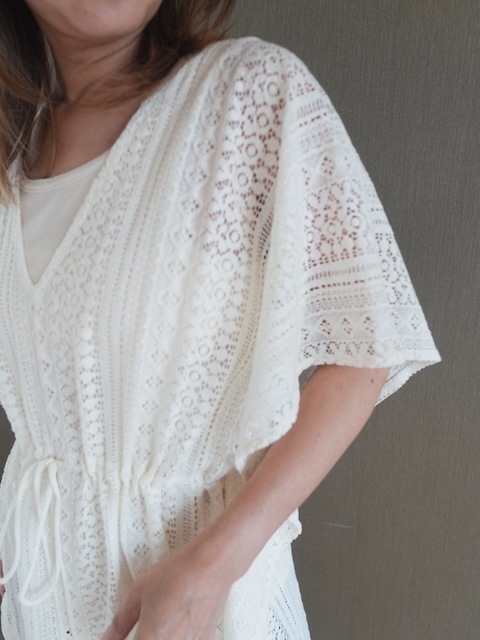 ＜select＞ tunic lace tops