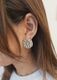 ＜Indian Jewelry＞FlowerConchoSilver Pierce