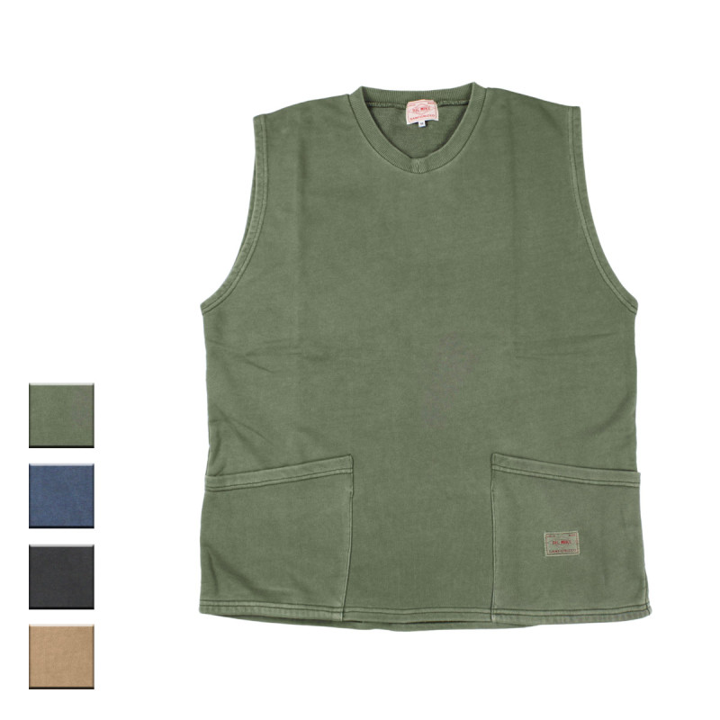 BIG MIKE ビッグマイク PIGMENT SWEAT VEST|BIG MIKE｜ビッグマイク|BRAND