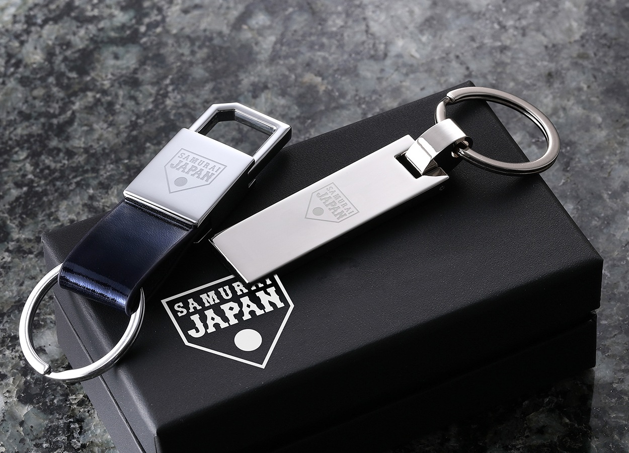 侍ジャパン スクエアキーホルダー