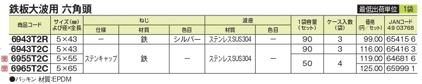 5��43��ϻ��Ƭ��Ŵ�������ѡ�Ŵ�������ѡ��Ⱥ¥��åȡ�90���å�/�ޡ�6943T2R��6943T2C