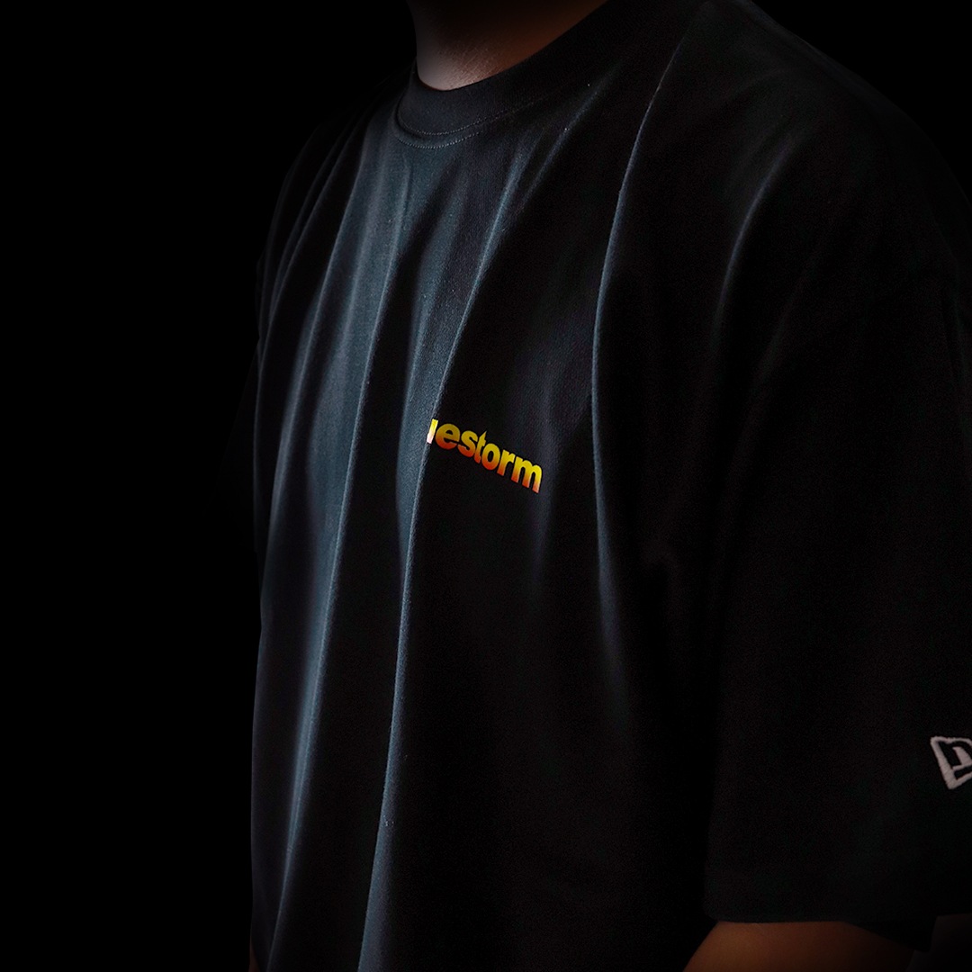 NEW ERA �� Bluestorm OVER SIZED TEE