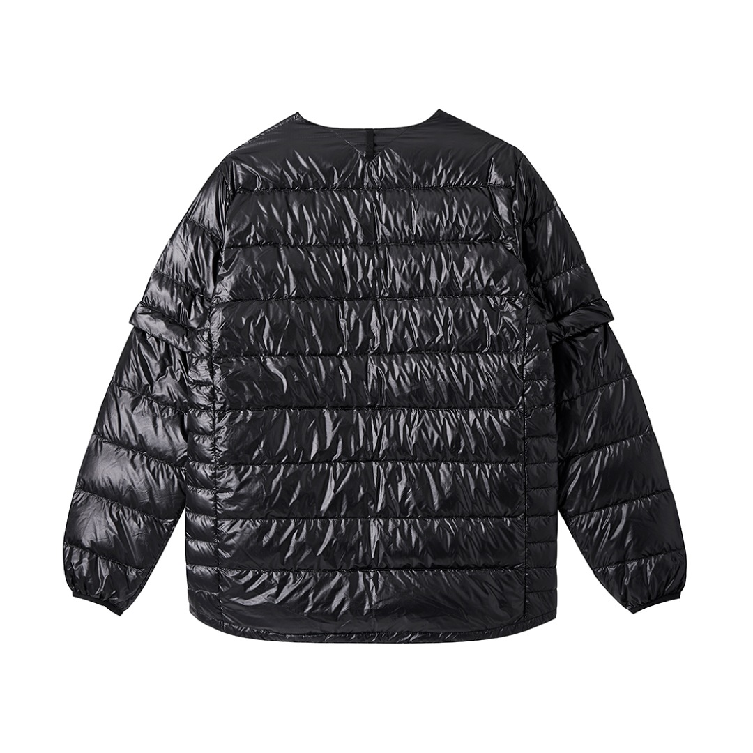 NAG-F20-BL003NANGA  Bluestorm INNER DOWN CARDIGAN DETACHABLE SLEEVE