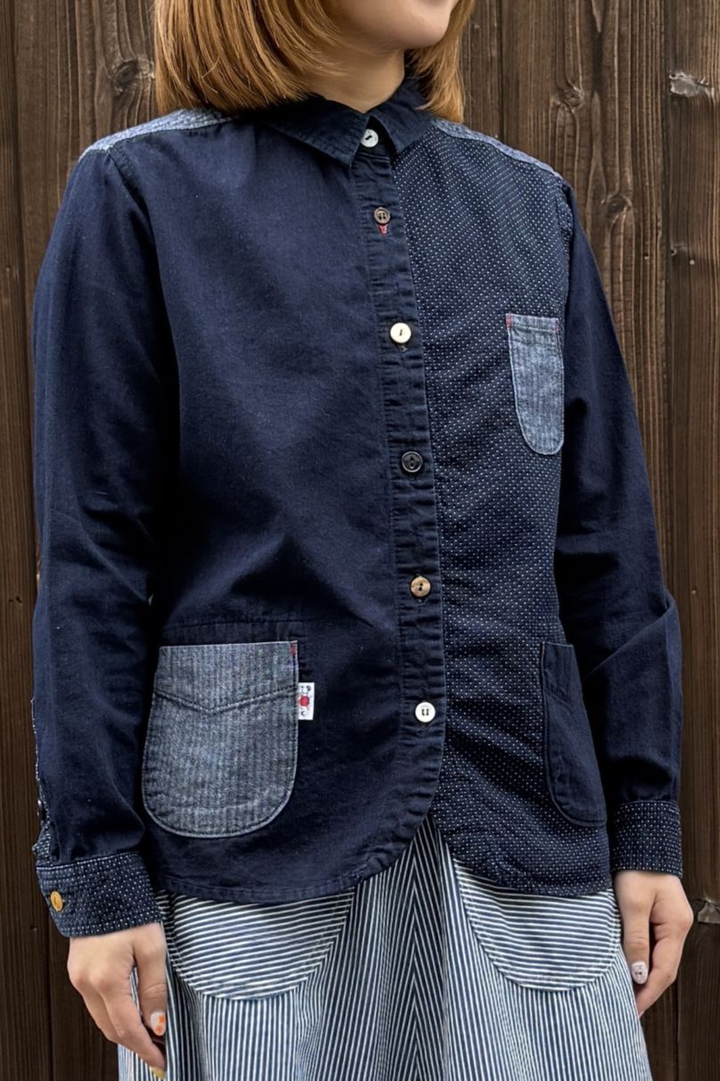 【BlueTrick】3PKクレイジーシャツ（レディース）