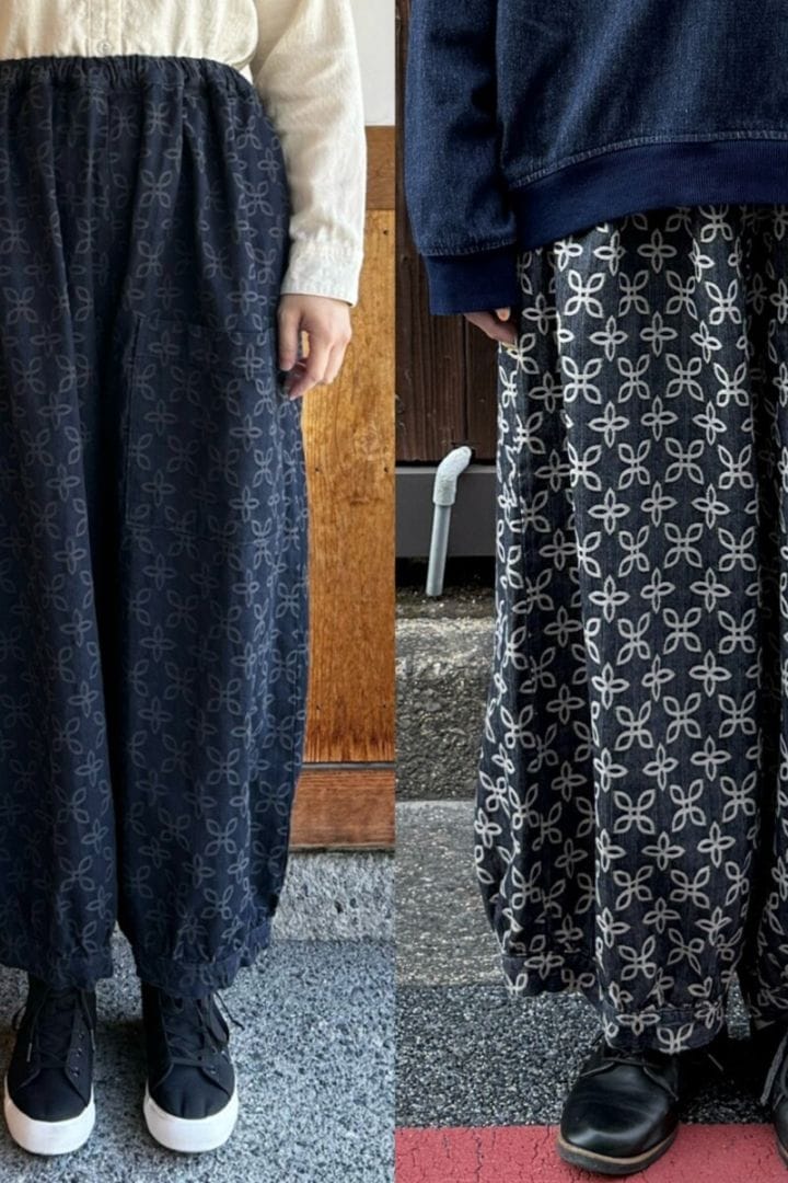 【BlueTrick】 サーカスパンツ　フローラル　（レディース）