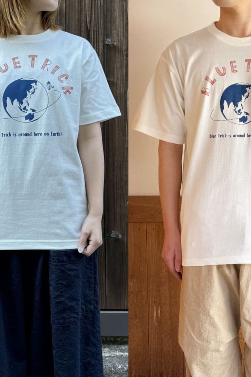 【BlueTrick】アースＴシャツ　バニラ