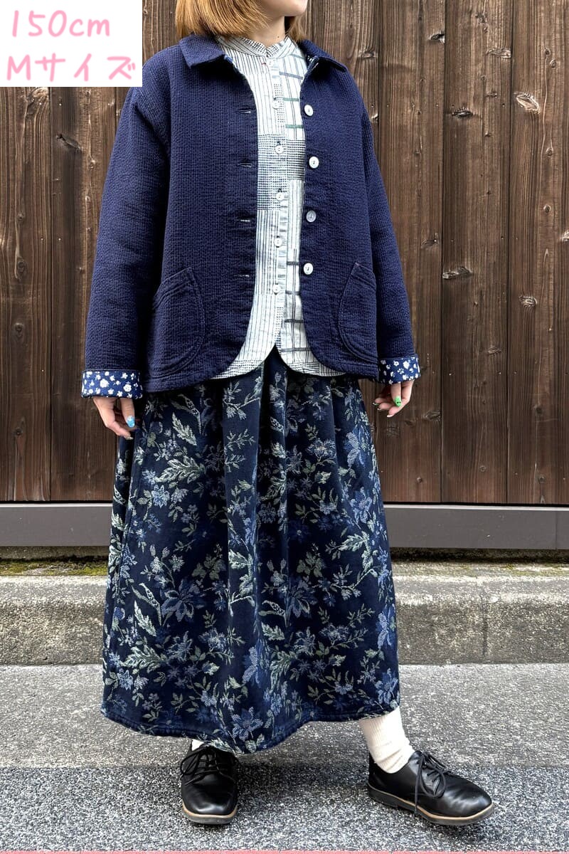 BlueTrick】刺子ジャケット インディゴ（レディース） | ジャケット