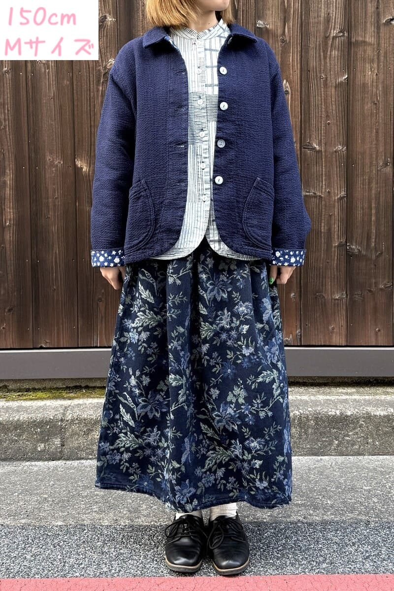 BlueTrick】刺子ジャケット インディゴ（レディース） | ジャケット