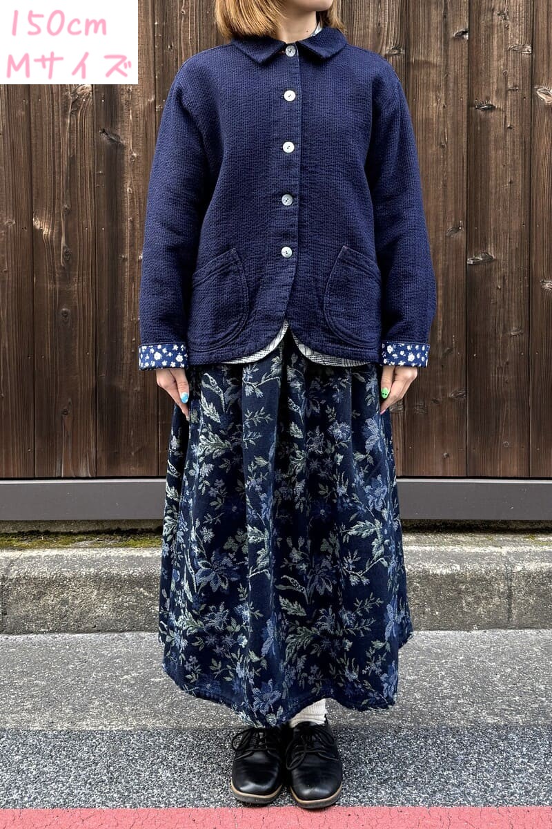 BlueTrick】刺子ジャケット インディゴ（レディース） | ジャケット