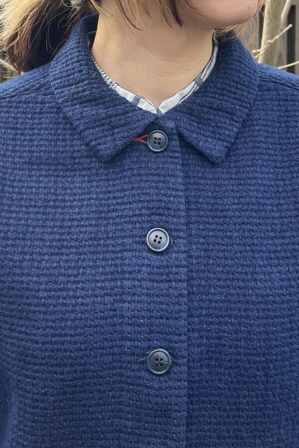 BlueTrick】裏アカクロス刺子ジャケット（レディース） | ジャケット