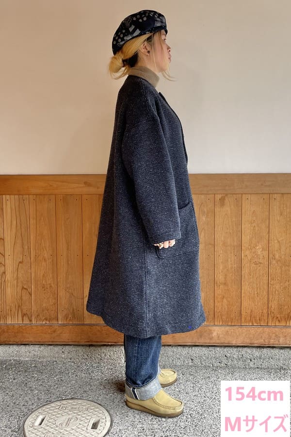 【BlueTrick】ボトルネックコート(レディース)