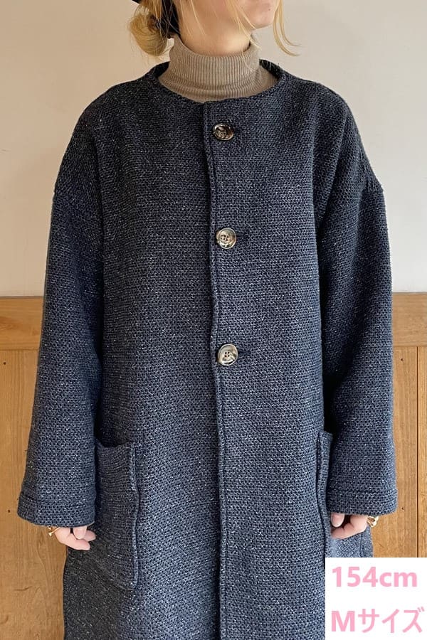 【BlueTrick】ボトルネックコート(レディース)