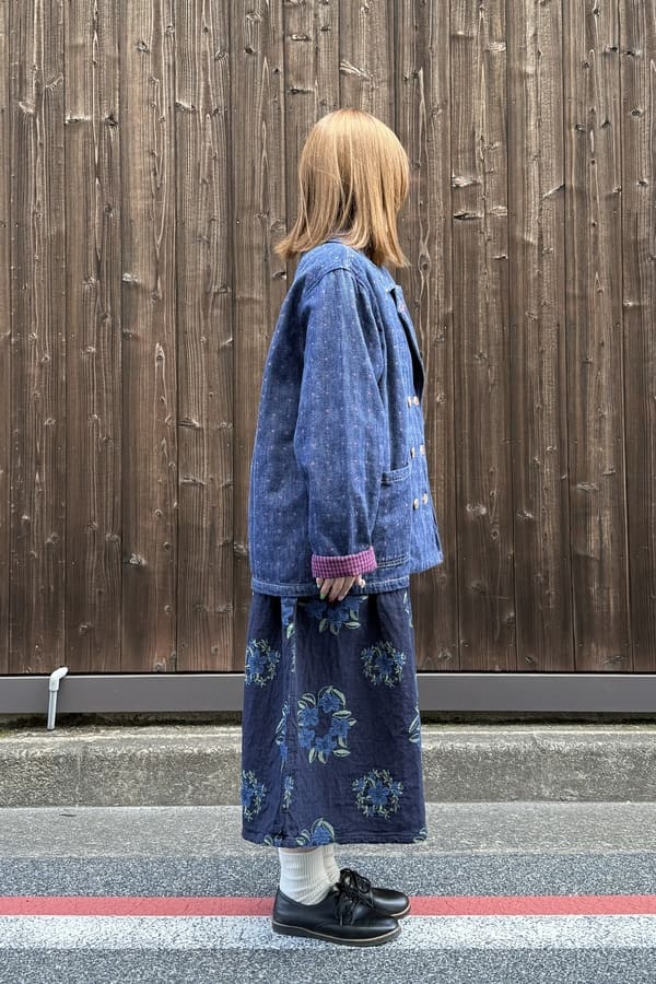 BlueTrick】 P-ジャケット ドット×チェックID（レディース