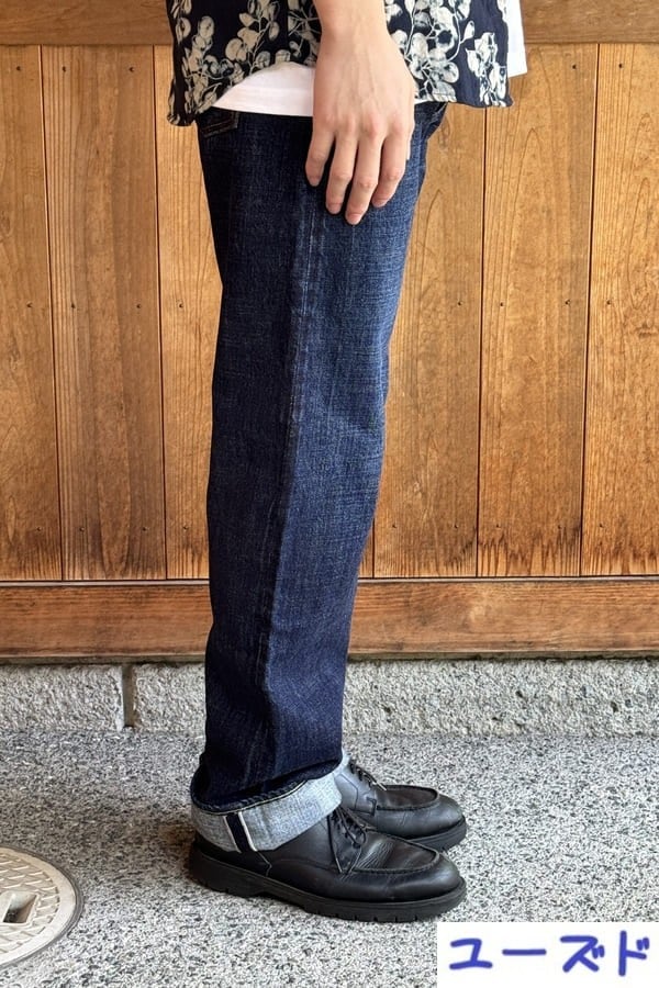 【BlueTrick】ジャパンパンツ ストレート ワンウォッシュ/ユーズド(メンズ)