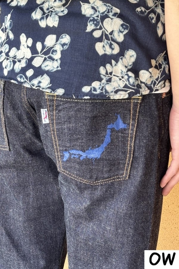 【BlueTrick】ジャパンパンツ ストレート ワンウォッシュ/ユーズド(メンズ)