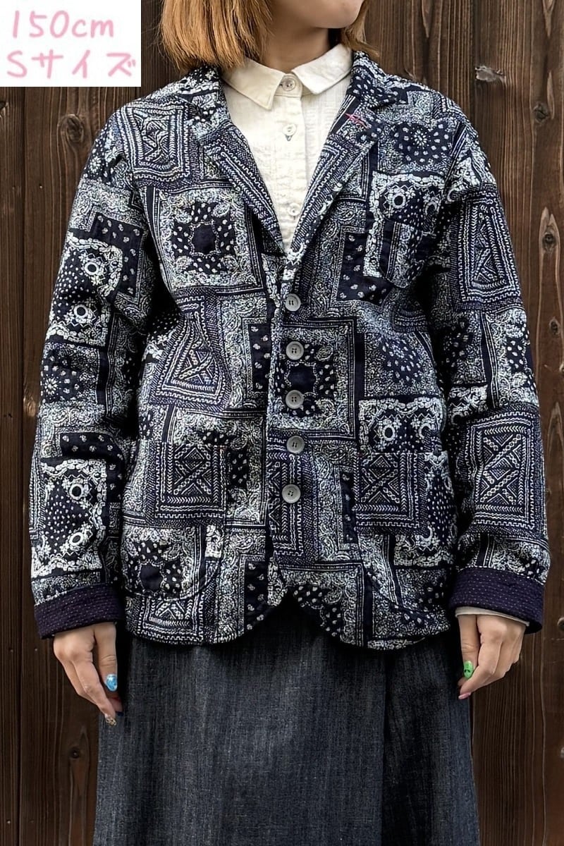 【BlueTrick】ゆるテーラージャケット バンダナ(ユニセックス)