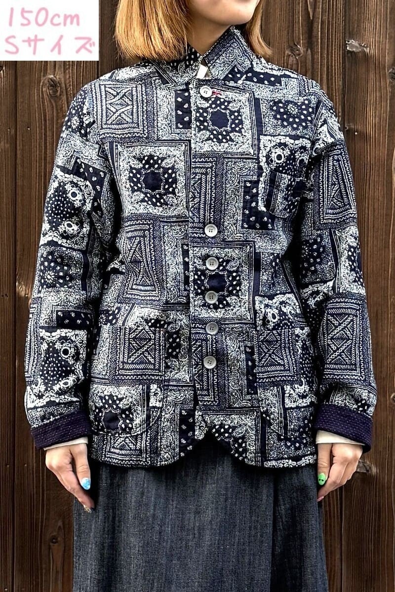 【BlueTrick】ゆるテーラージャケット バンダナ(ユニセックス)