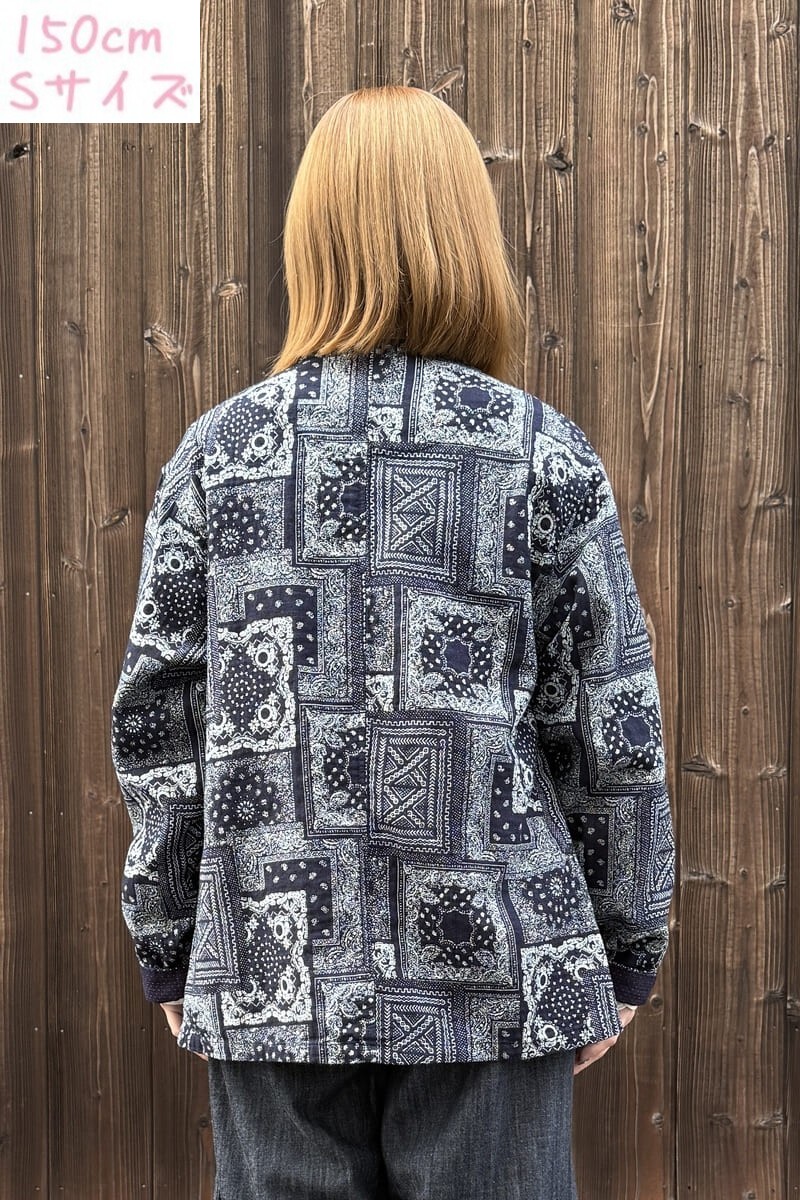 【BlueTrick】ゆるテーラージャケット バンダナ(ユニセックス)