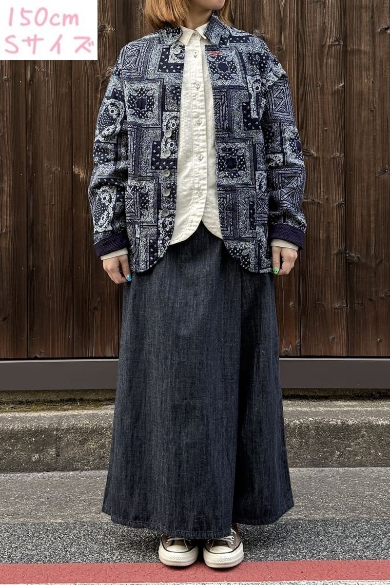 【BlueTrick】ゆるテーラージャケット バンダナ(ユニセックス)